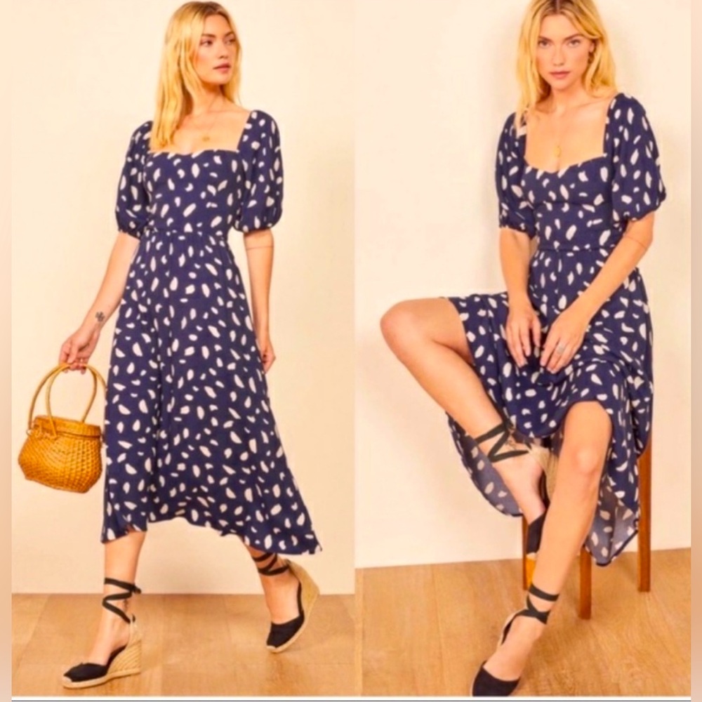 NWT Reformation Zippy Dress in size 6